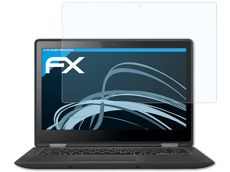 2x Displayschutz(für ATFOLIX FX-Clear Spin SP513-51) 5 Acer