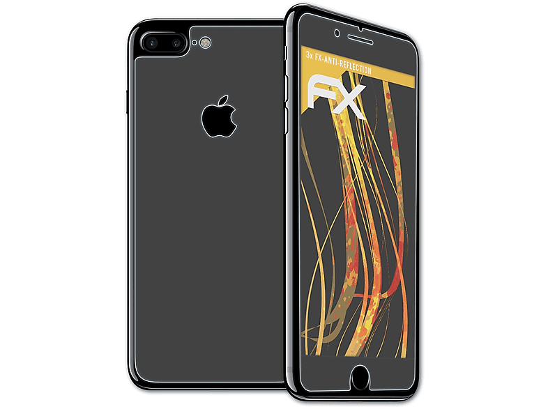 iPhone Apple 7 FX-Antireflex ATFOLIX 3x Displayschutz(für Plus)