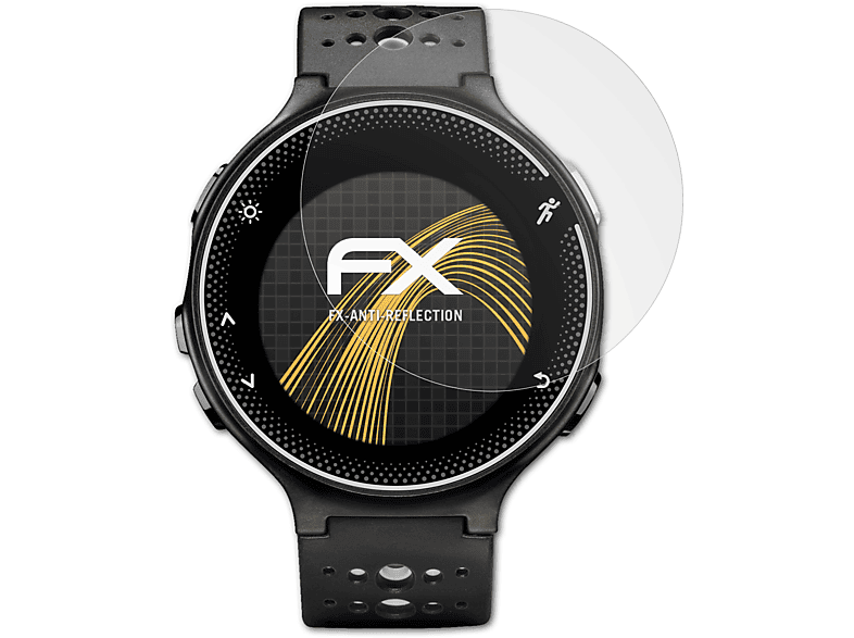 ATFOLIX FX-Antireflex Garmin Displayschutz(für 3x Forerunner 230)