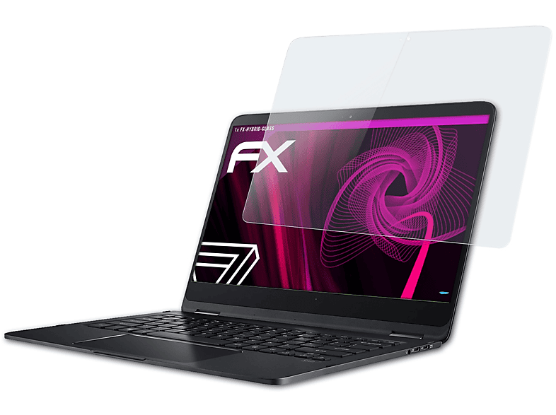 ATFOLIX FX-Hybrid-Glass Schutzglas(für Acer Spin 7)