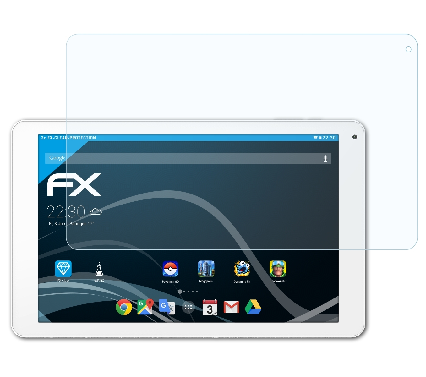 FX-Clear ATFOLIX Displayschutz(für Archos 2x 3G) 101 Platinum