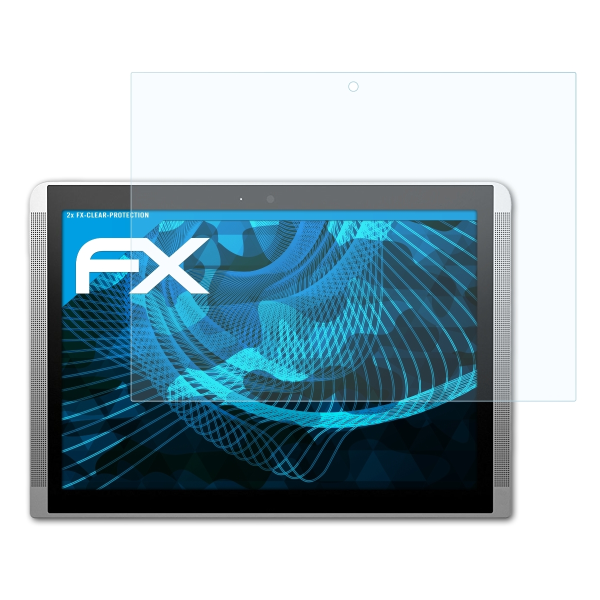 ATFOLIX 2x FX-Clear Displayschutz(für HP Pavilion 12-b030ng) x2