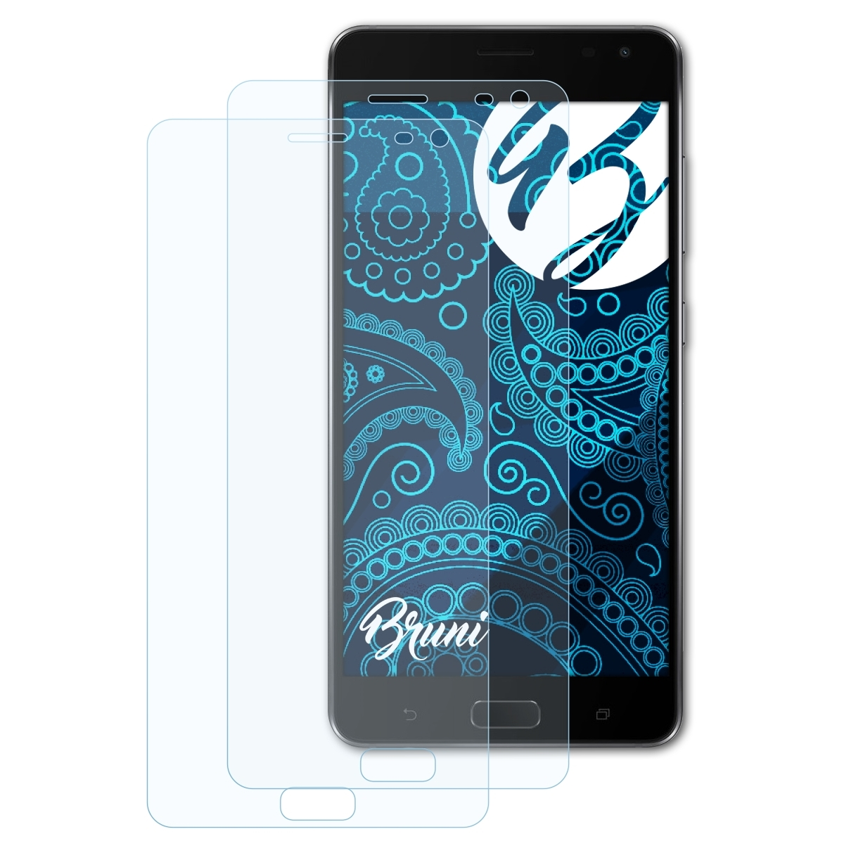 ZenFone Basics-Clear Asus BRUNI AR) 2x Schutzfolie(für