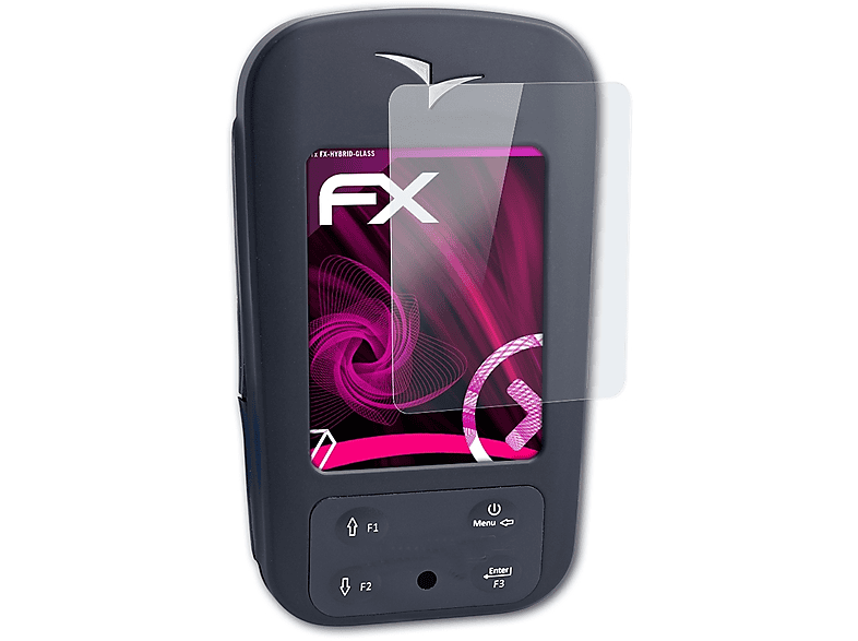 ATFOLIX FX-Hybrid-Glass Schutzglas(für Flymaster Live SD 3G)