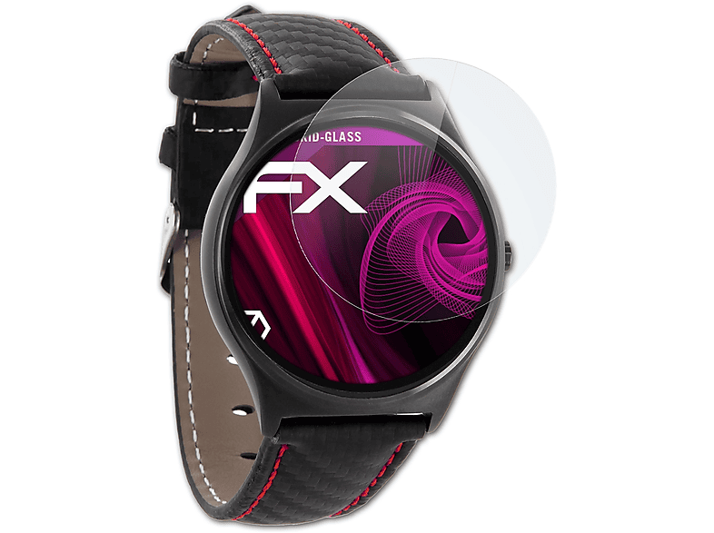 ATFOLIX FX-Hybrid-Glass Schutzglas(für XLyne QIN XW Prime II) | Smartwatch Schutzfolien & Gläser