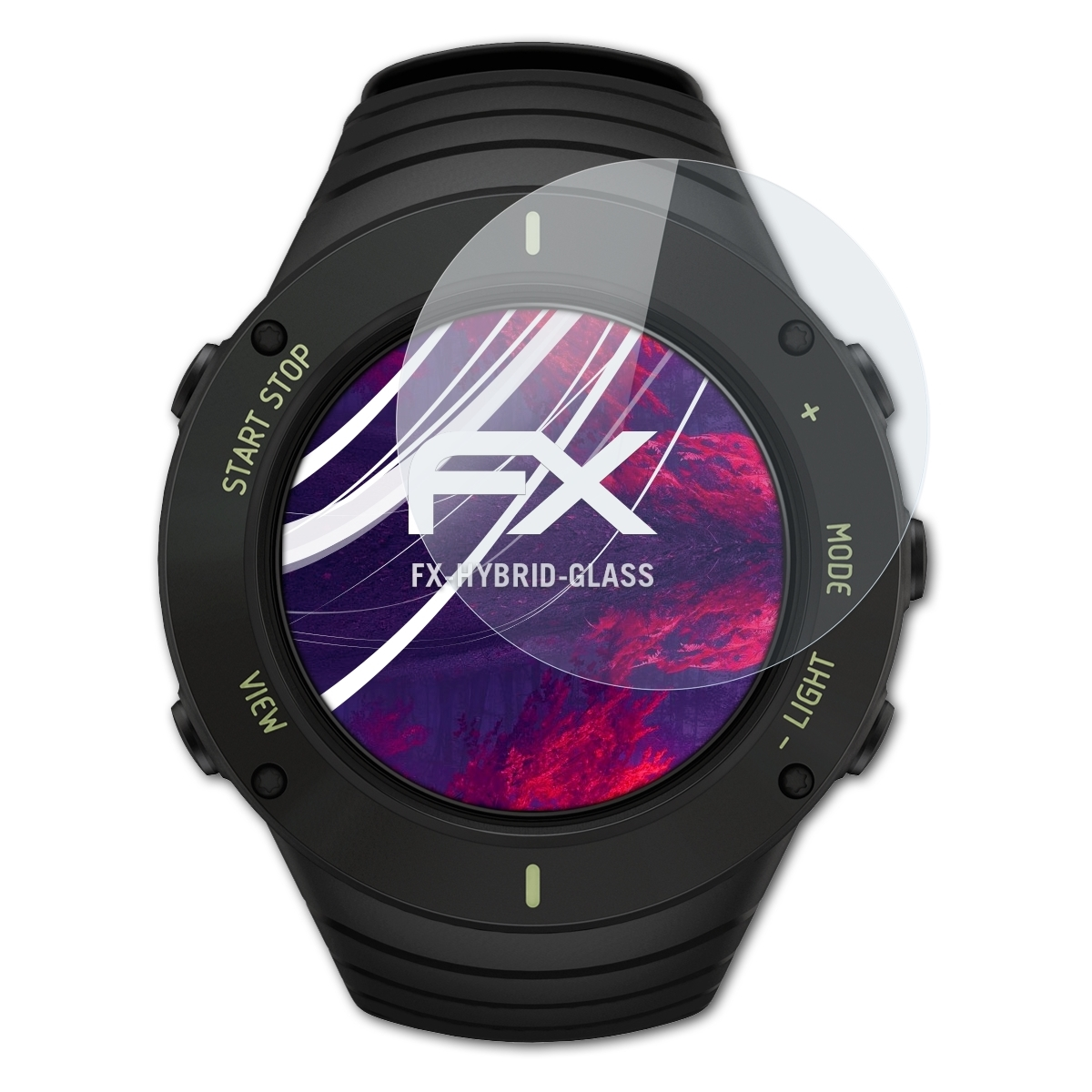 ATFOLIX Core Suunto Ultimate) Schutzglas(für FX-Hybrid-Glass