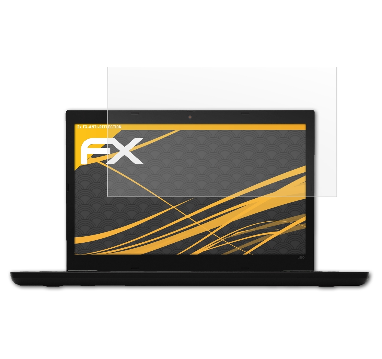 L590) Lenovo 2x ThinkPad FX-Antireflex Displayschutz(für ATFOLIX
