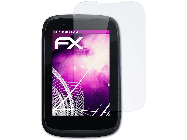 ATFOLIX FX-Hybrid-Glass Schutzglas(für Blaupunkt BikePilot (2018)) 2