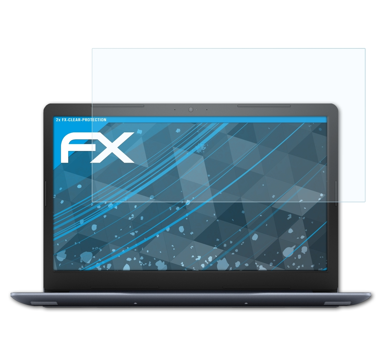 ATFOLIX 2x FX-Clear Displayschutz(für Dell G3 15)