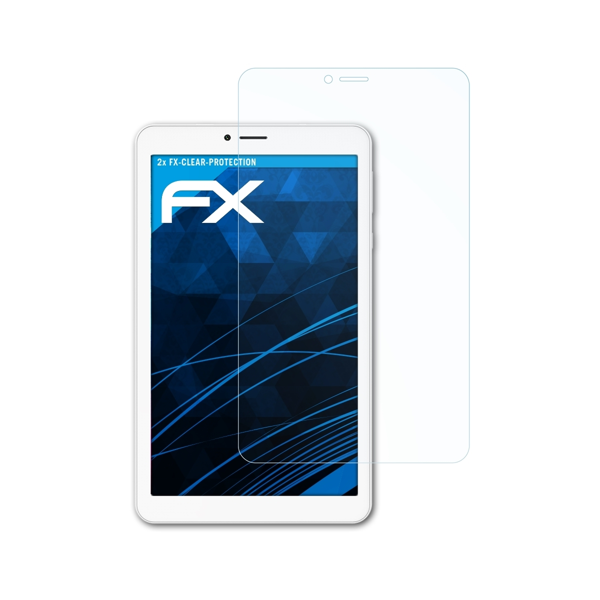 ATFOLIX 2x V2) FX-Clear Core Displayschutz(für 3G Archos 70
