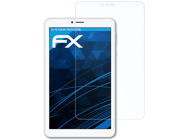 ATFOLIX 2x FX-Clear Displayschutz(für Archos Core 70 3G V2)