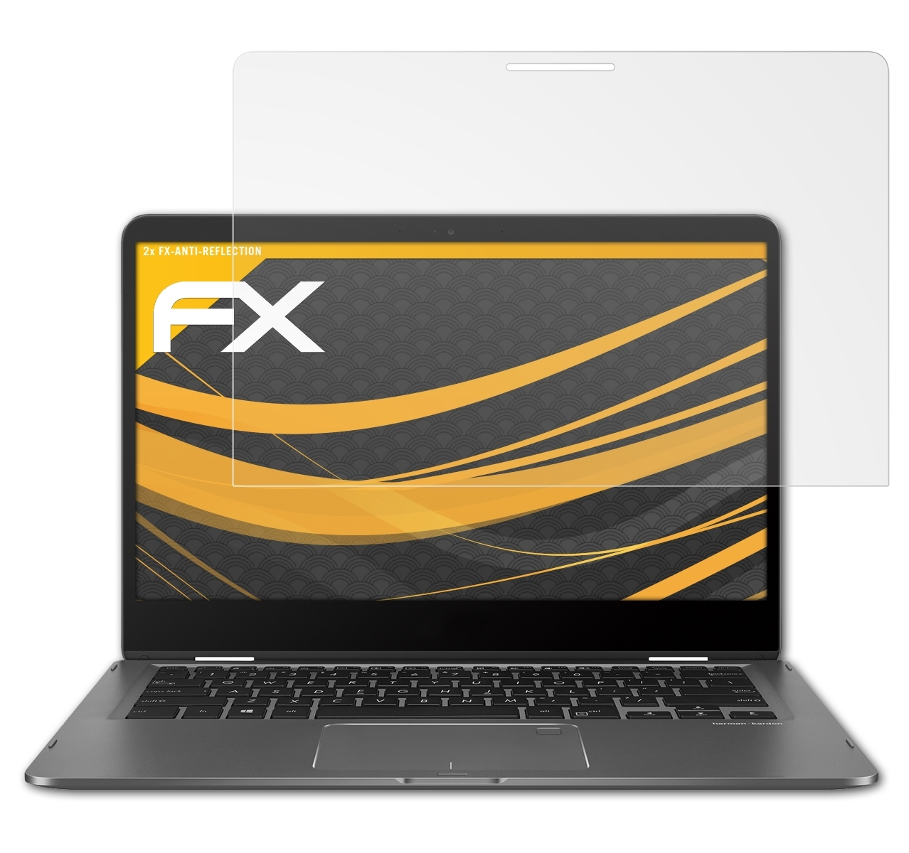 Flip 2x Asus ZenBook (UX561UD)) FX-Antireflex ATFOLIX 15 Displayschutz(für