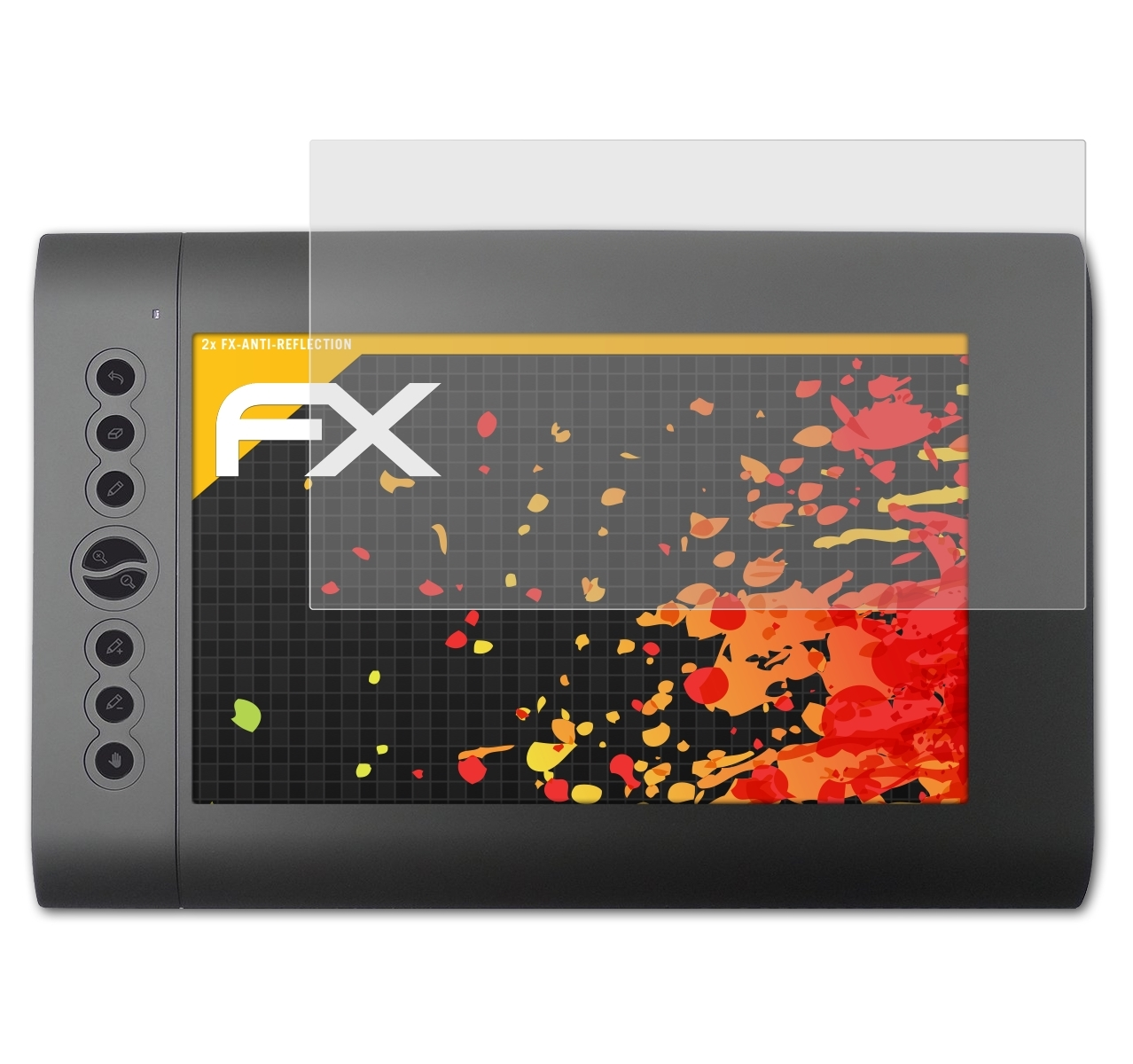 ATFOLIX 2x FX-Antireflex Displayschutz(für Huion H610Pro)