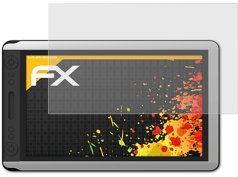 Displayschutz(für 2x FX-Antireflex v2) GT-156HD ATFOLIX Huion