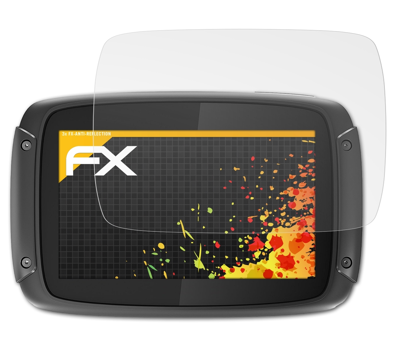 ATFOLIX FX-Antireflex Displayschutz(für 550) Rider TomTom 3x