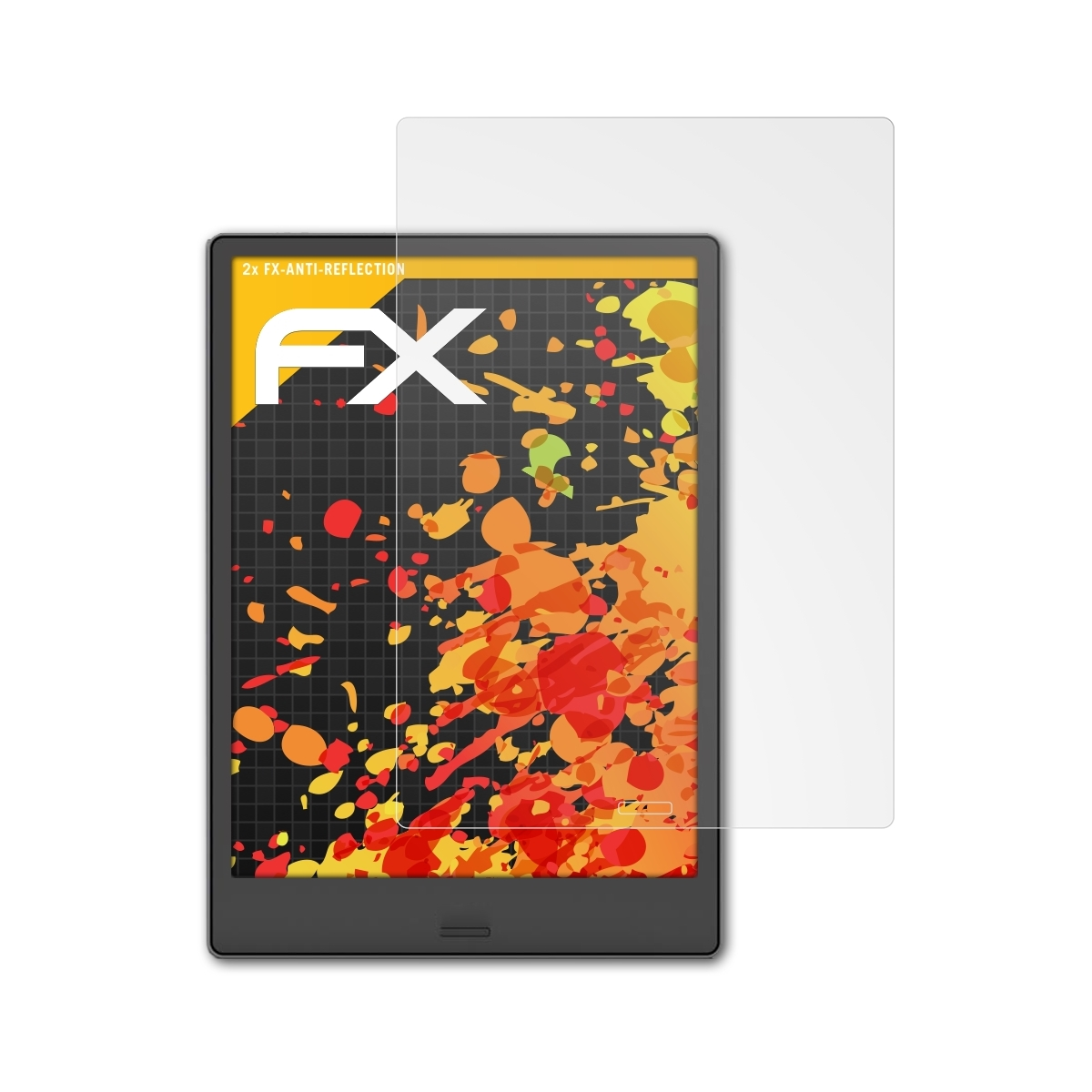 FX-Antireflex 2x Displayschutz(für Note BOOX ATFOLIX Pro)