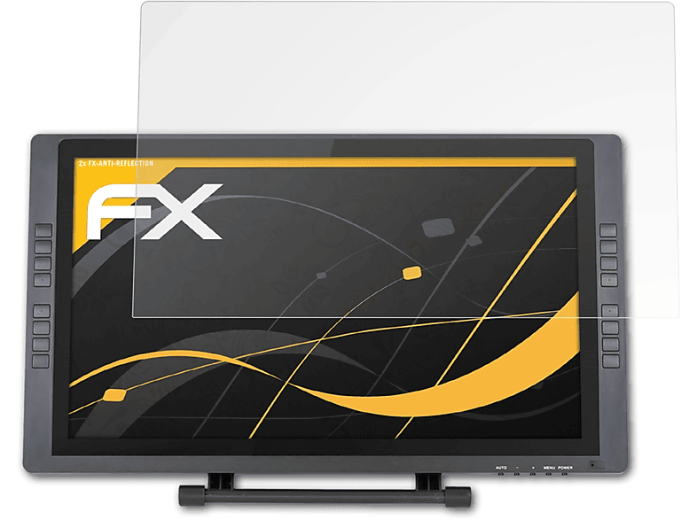 ATFOLIX 2x FX-Antireflex Displayschutz(für XP-PEN 22E) Artist