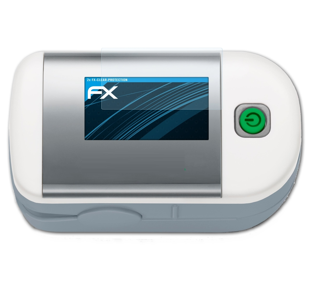 ATFOLIX 2x FX-Clear 100) PM Displayschutz(für Medisana