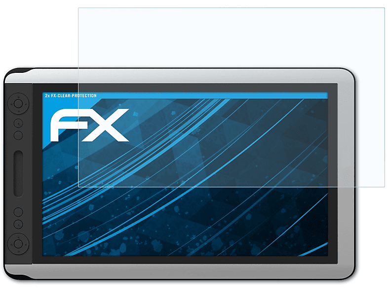 Huion Displayschutz(für v2) 2x GT-156HD ATFOLIX FX-Clear