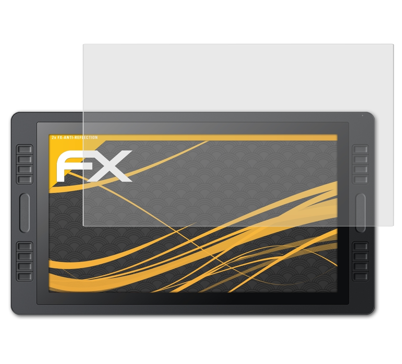 ATFOLIX 2x FX-Antireflex Displayschutz(für 20) Pro Huion Kamvas