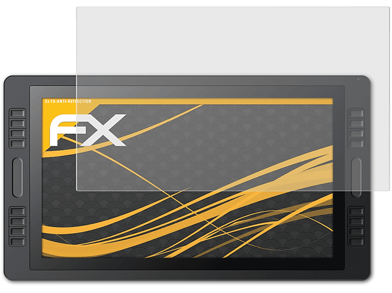 ATFOLIX 2x FX-Antireflex Displayschutz(für Huion Kamvas Pro 20)