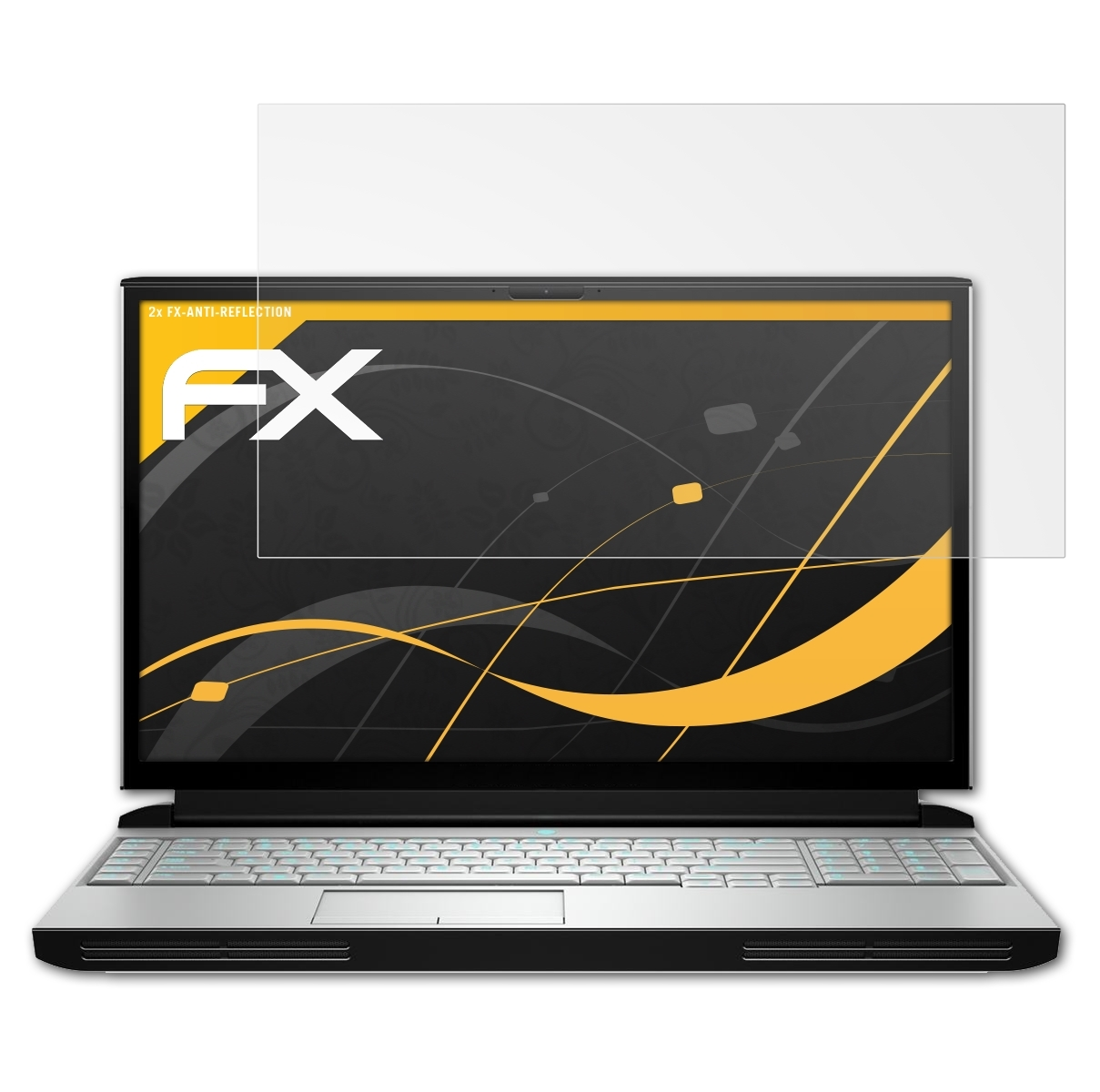 ATFOLIX Displayschutz(für 2x Area-51M) Dell Alienware FX-Antireflex