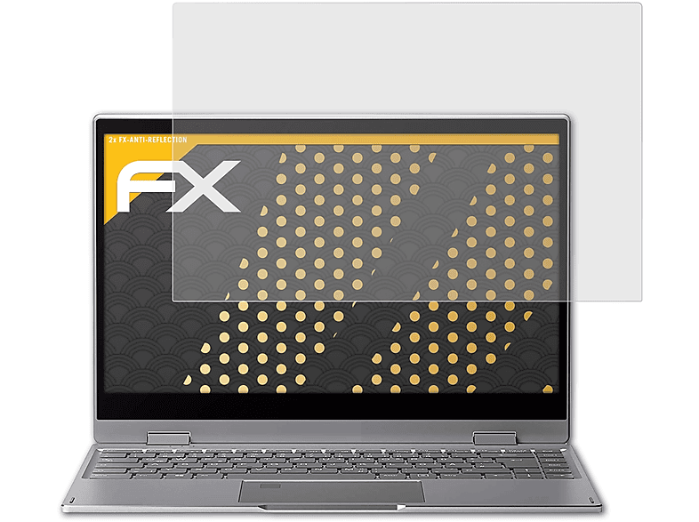 ATFOLIX 2x FX-Antireflex Displayschutz(für Medion AKOYA E4271 (MD61417))