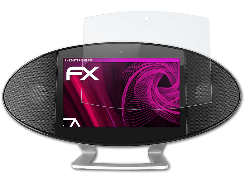 ATFOLIX FX-Hybrid-Glass Schutzglas(für Soundpad 500) Orbsmart