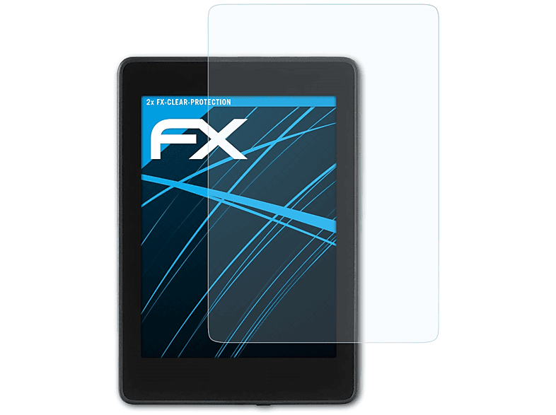 (2018)) Amazon FX-Clear ATFOLIX Displayschutz(für 2x Kindle Paperwhite
