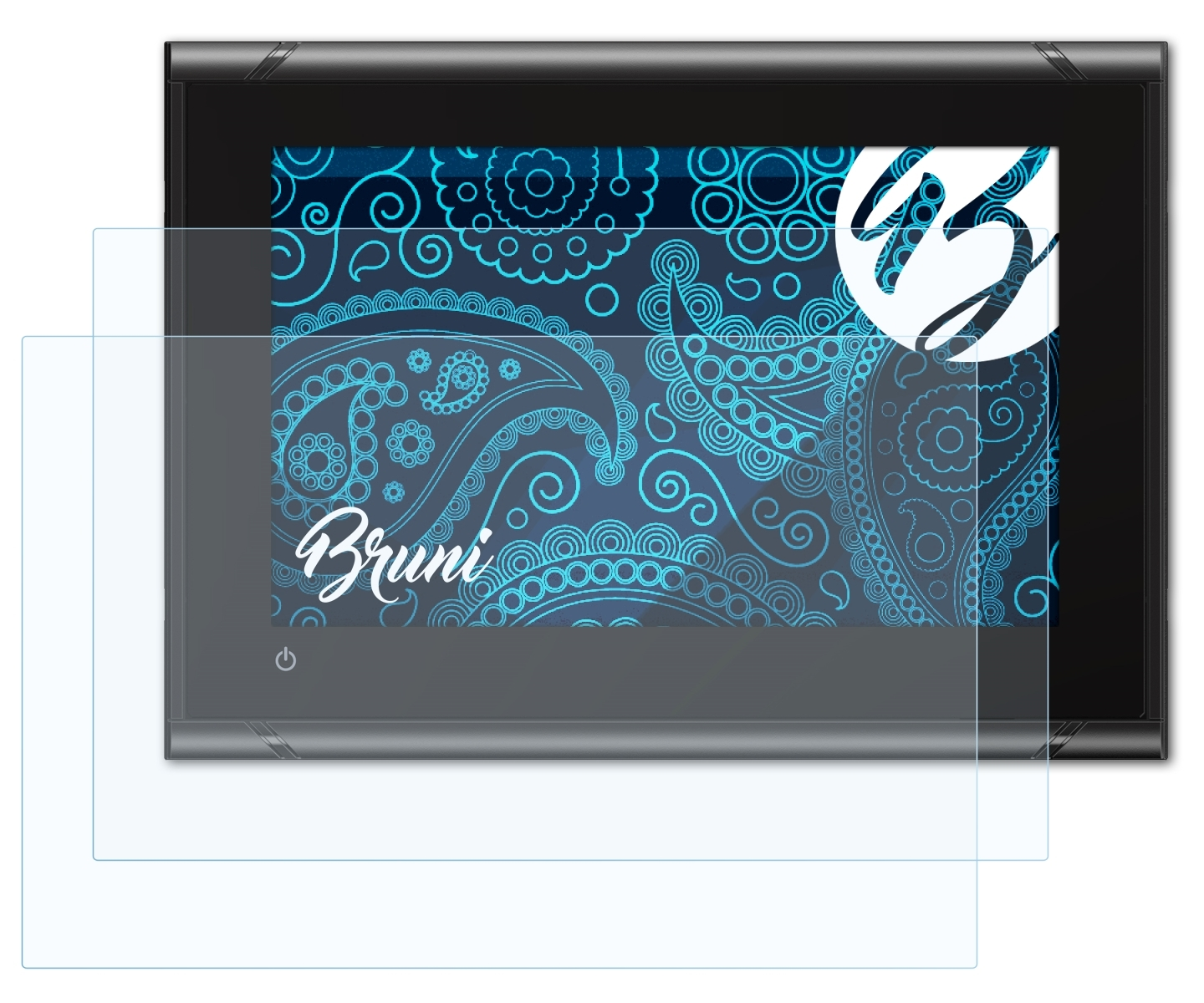 BRUNI 2x Basics-Clear GO5 XSE) Simrad Schutzfolie(für