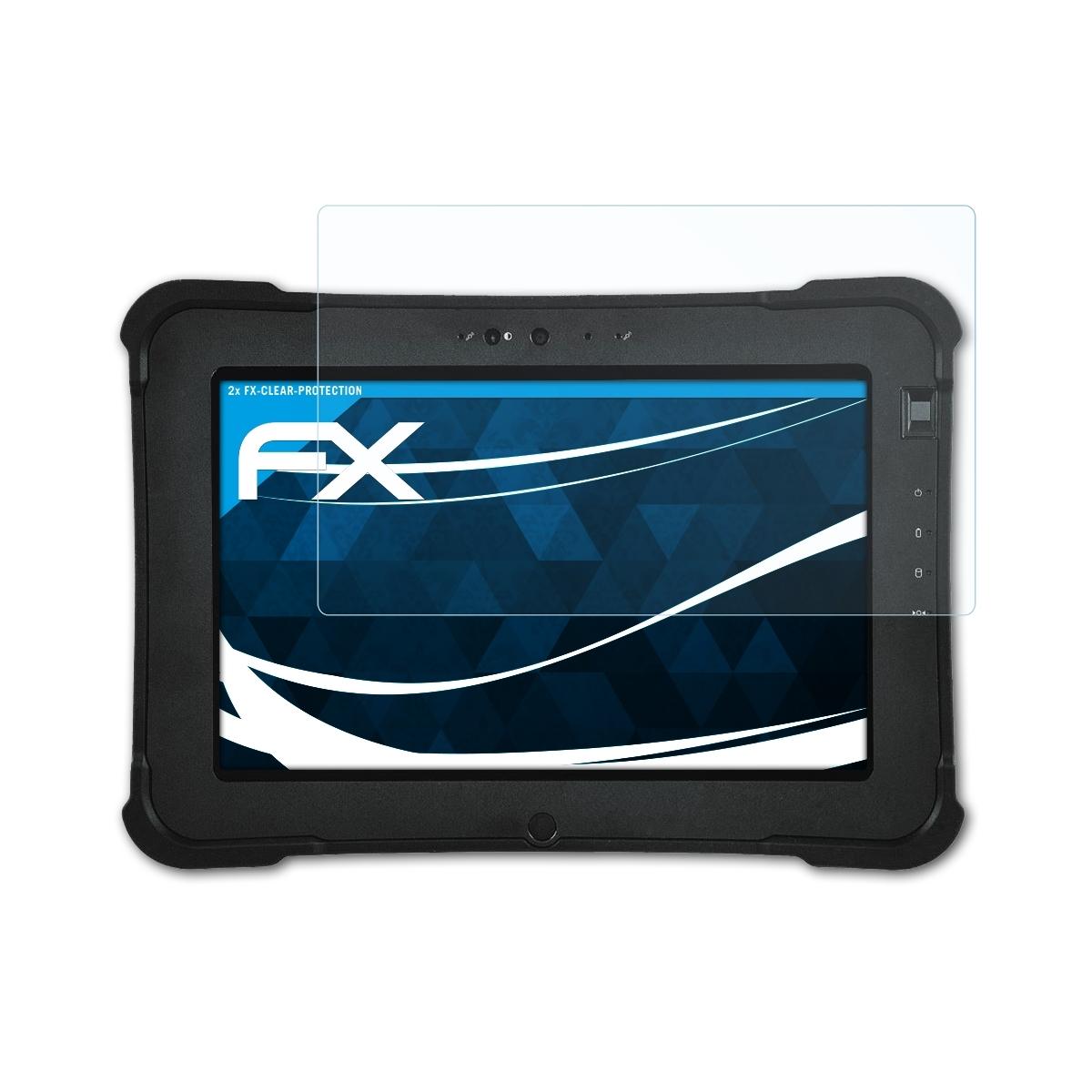 ATFOLIX 2x Displayschutz(für FX-Clear Zebra L10) XSlate