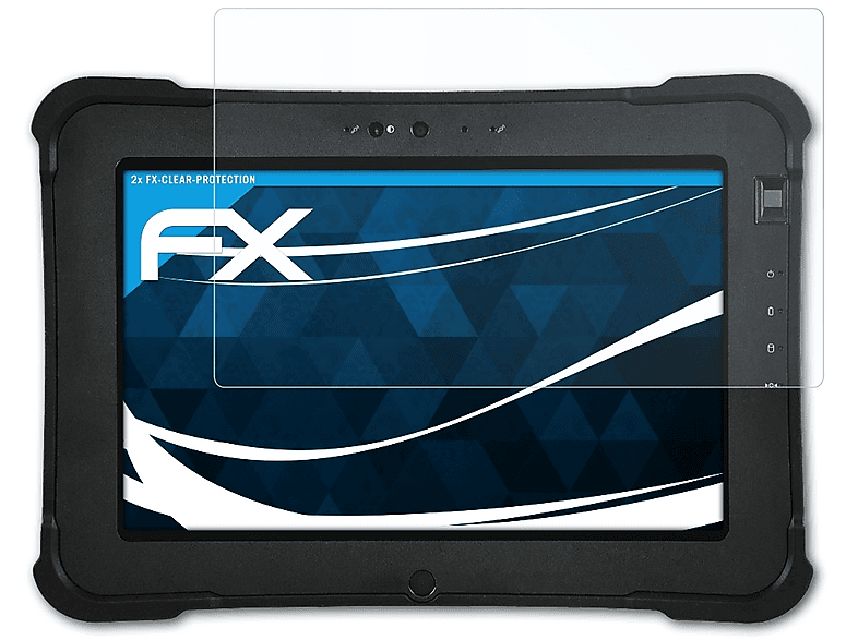 ATFOLIX 2x FX-Clear Displayschutz(für Zebra XSlate L10)