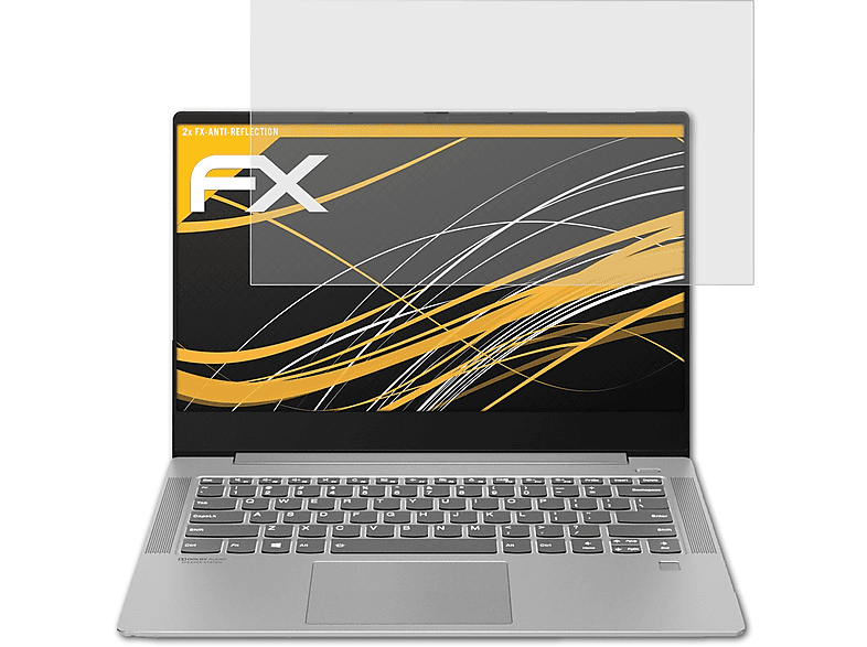 ATFOLIX 2x FX-Antireflex Displayschutz(für Lenovo IdeaPad S540 (14 Inch))