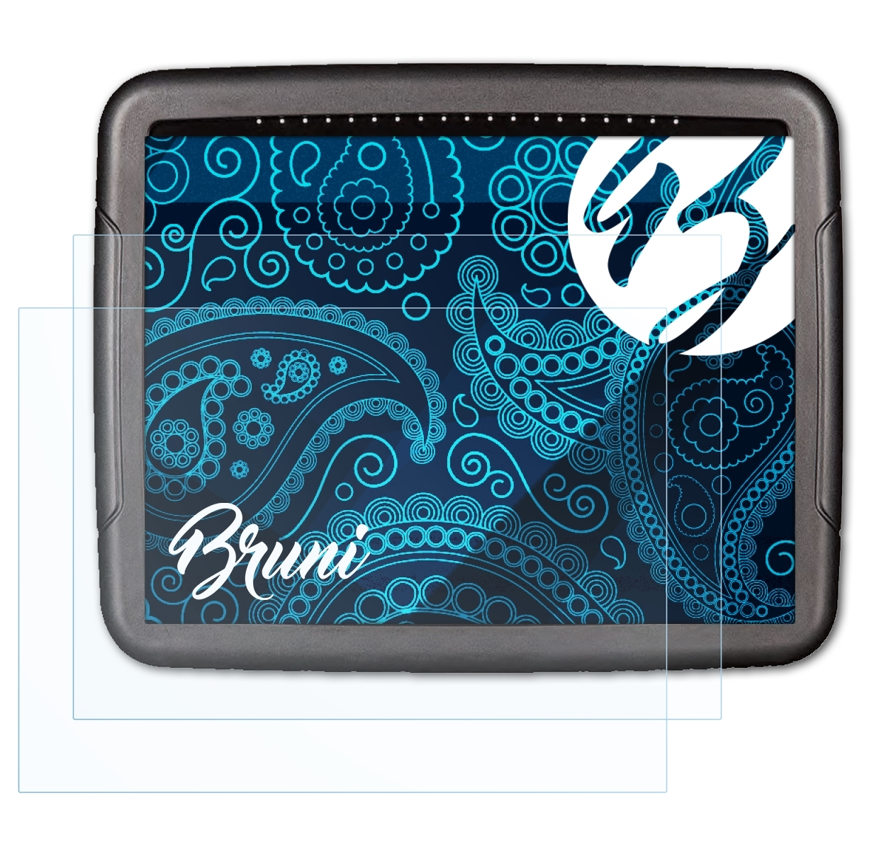 BRUNI 2x Topcon X35) Schutzfolie(für Basics-Clear