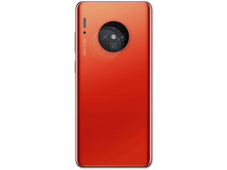 BRUNI 2x Basics-Clear Schutzfolie(für Huawei Mate 30 (Lens))