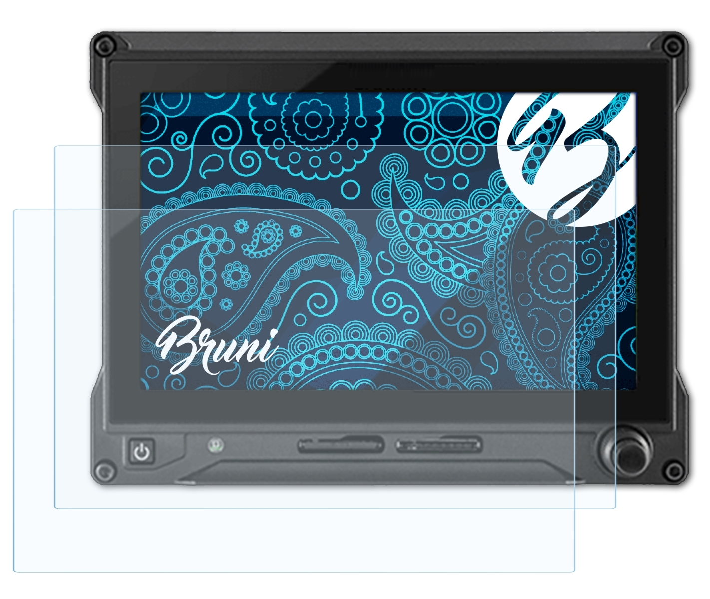 G500 BRUNI Basics-Clear TXi Garmin 2x Schutzfolie(für Inch Landscape)) (7