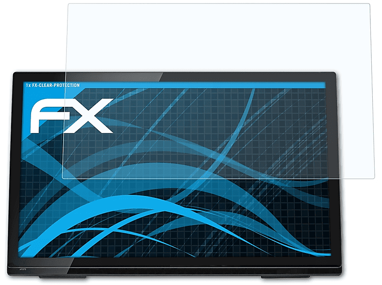 ATFOLIX FX-Clear Displayschutz(für HannSpree HT 273 HPB)