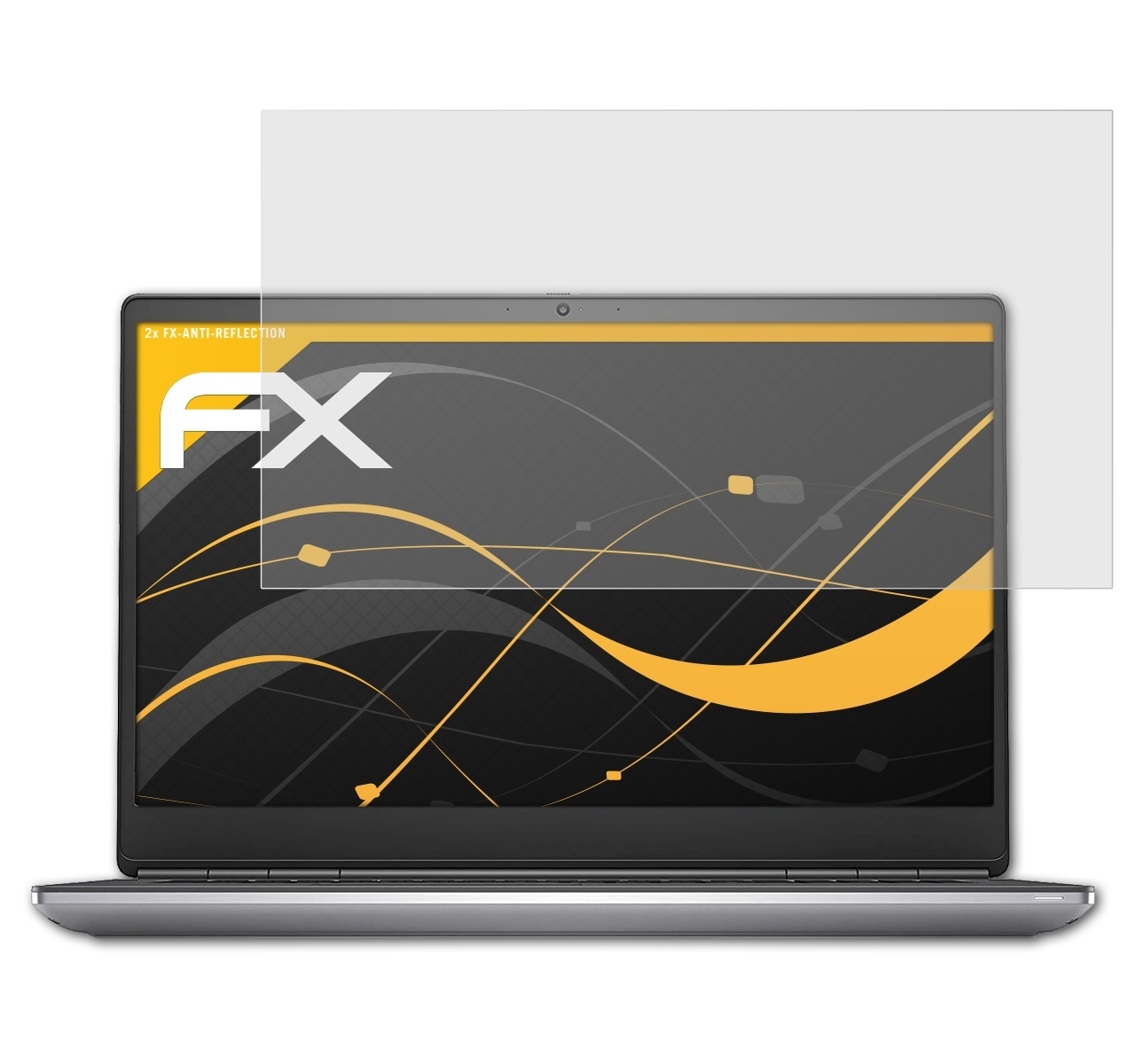 ATFOLIX 2x FX-Antireflex Precision Displayschutz(für 7750) Dell