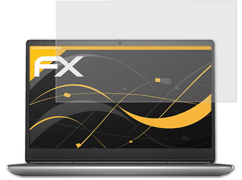 ATFOLIX 2x Precision Displayschutz(für FX-Antireflex 7750) Dell