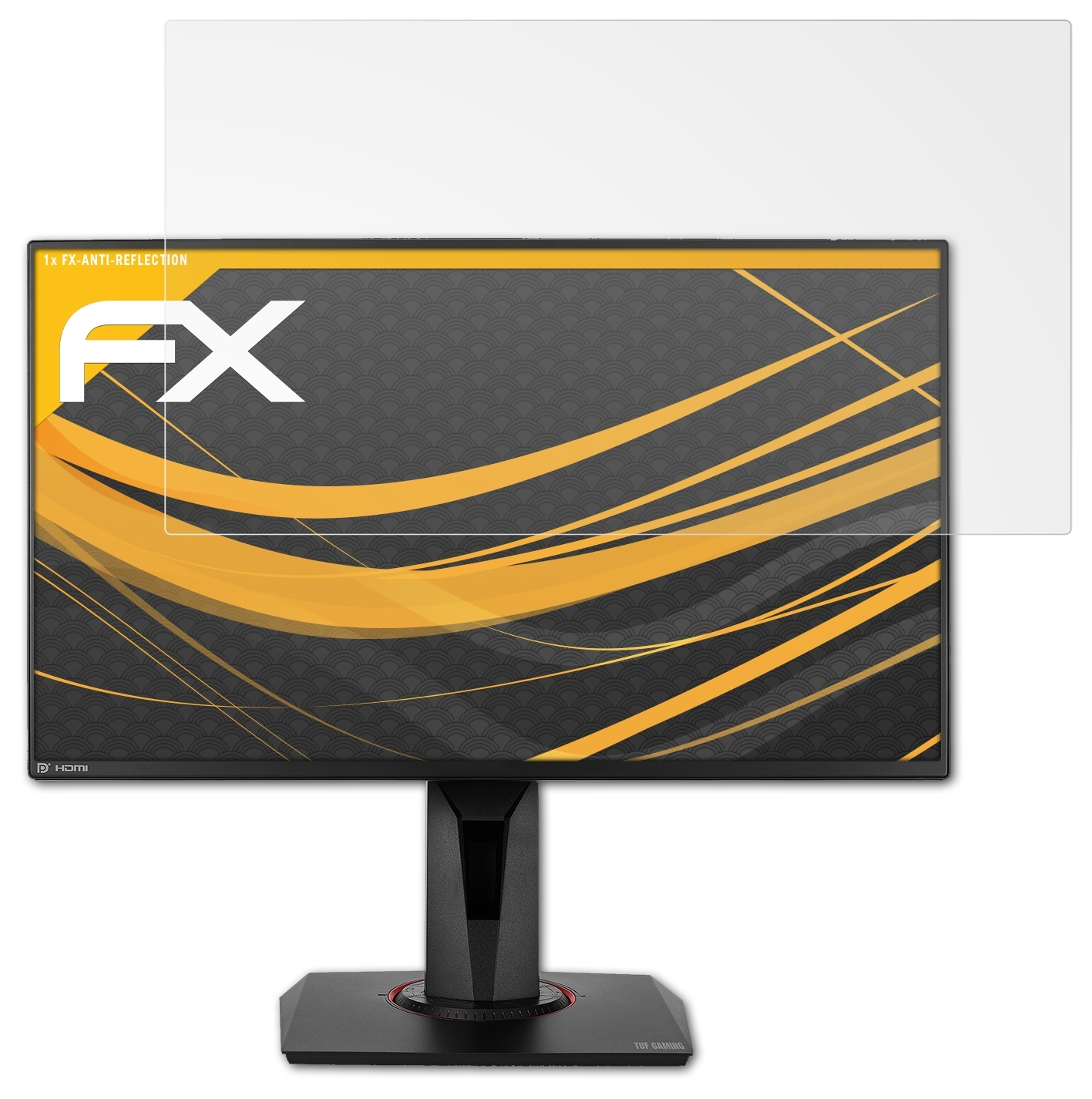 Gaming FX-Antireflex TUF Asus ATFOLIX Displayschutz(für VG258QM)