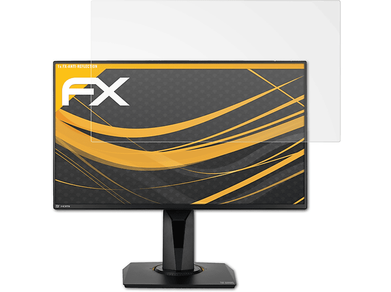 ATFOLIX FX-Antireflex Displayschutz(für Asus TUF Gaming VG258QM)