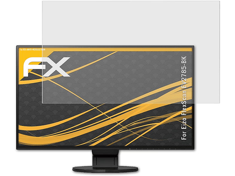 ATFOLIX FX-Antireflex Displayschutz(für Eizo FlexScan EV2785-BK)