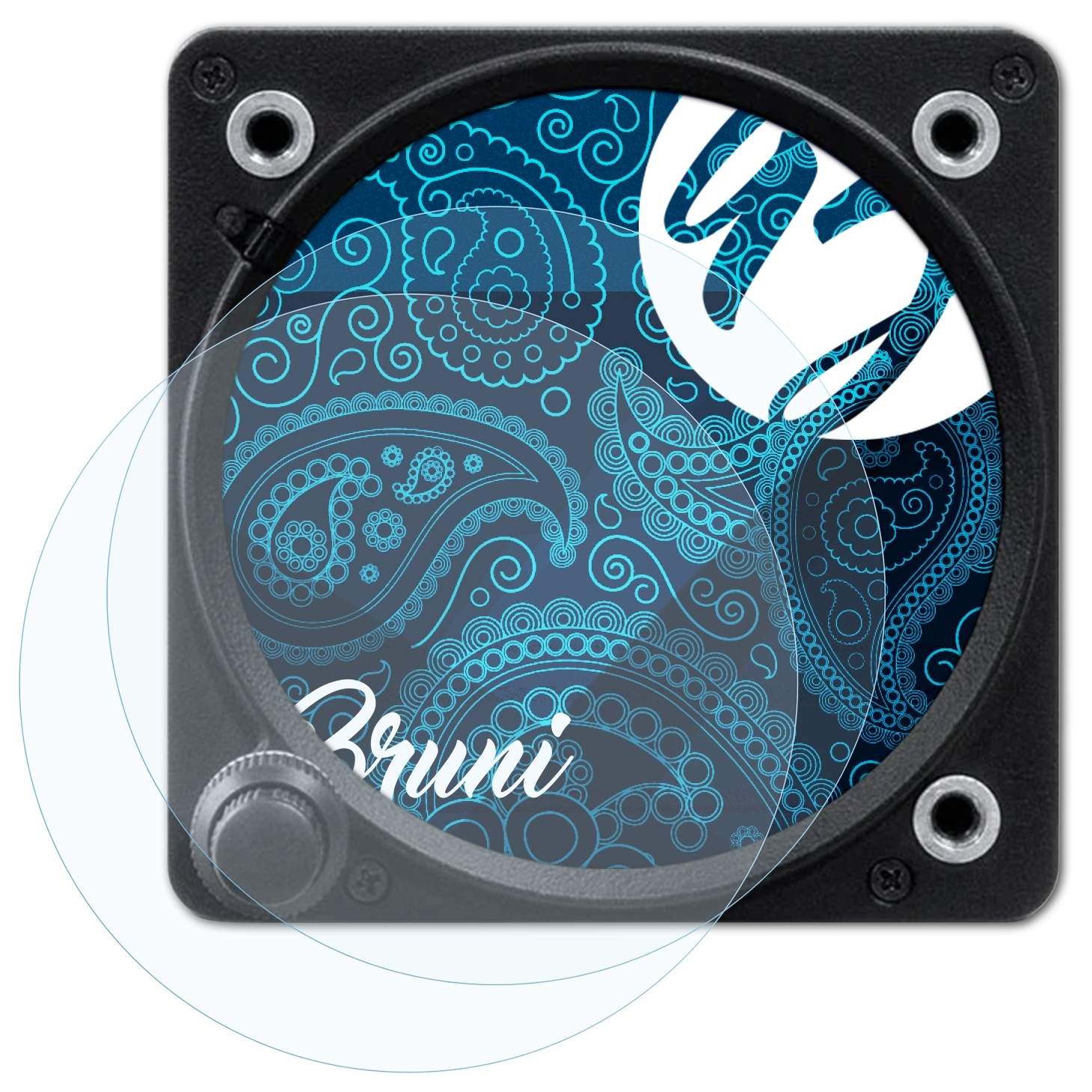 BRUNI 2x Basics-Clear Garmin GI Schutzfolie(für 275)