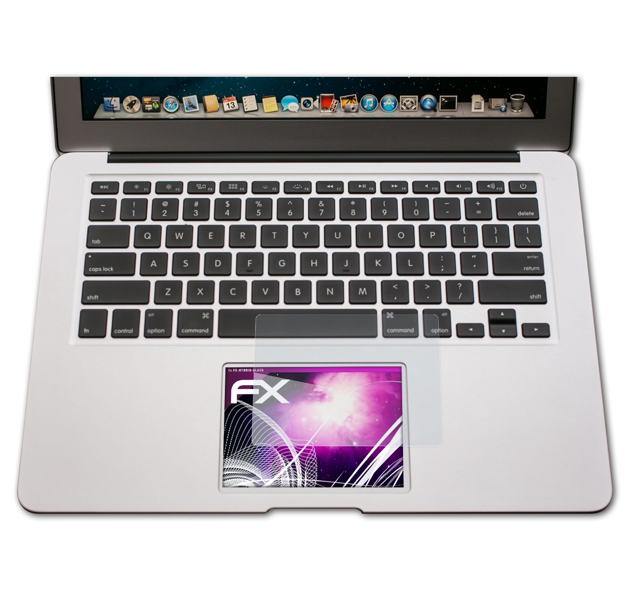 FX-Hybrid-Glass MacBook Air ATFOLIX Apple Schutzglas(für Trackpad)