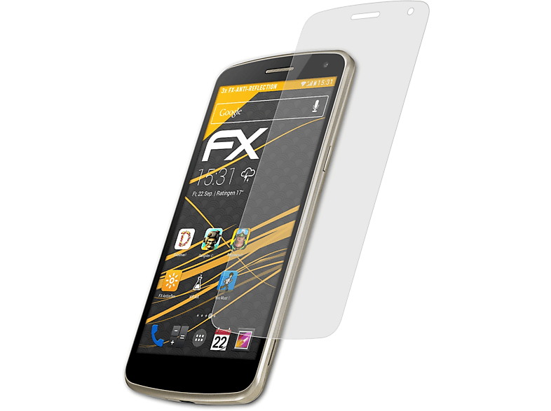 Freiraum ATFOLIX 3x FX-Antireflex K5) Displayschutz(für LG