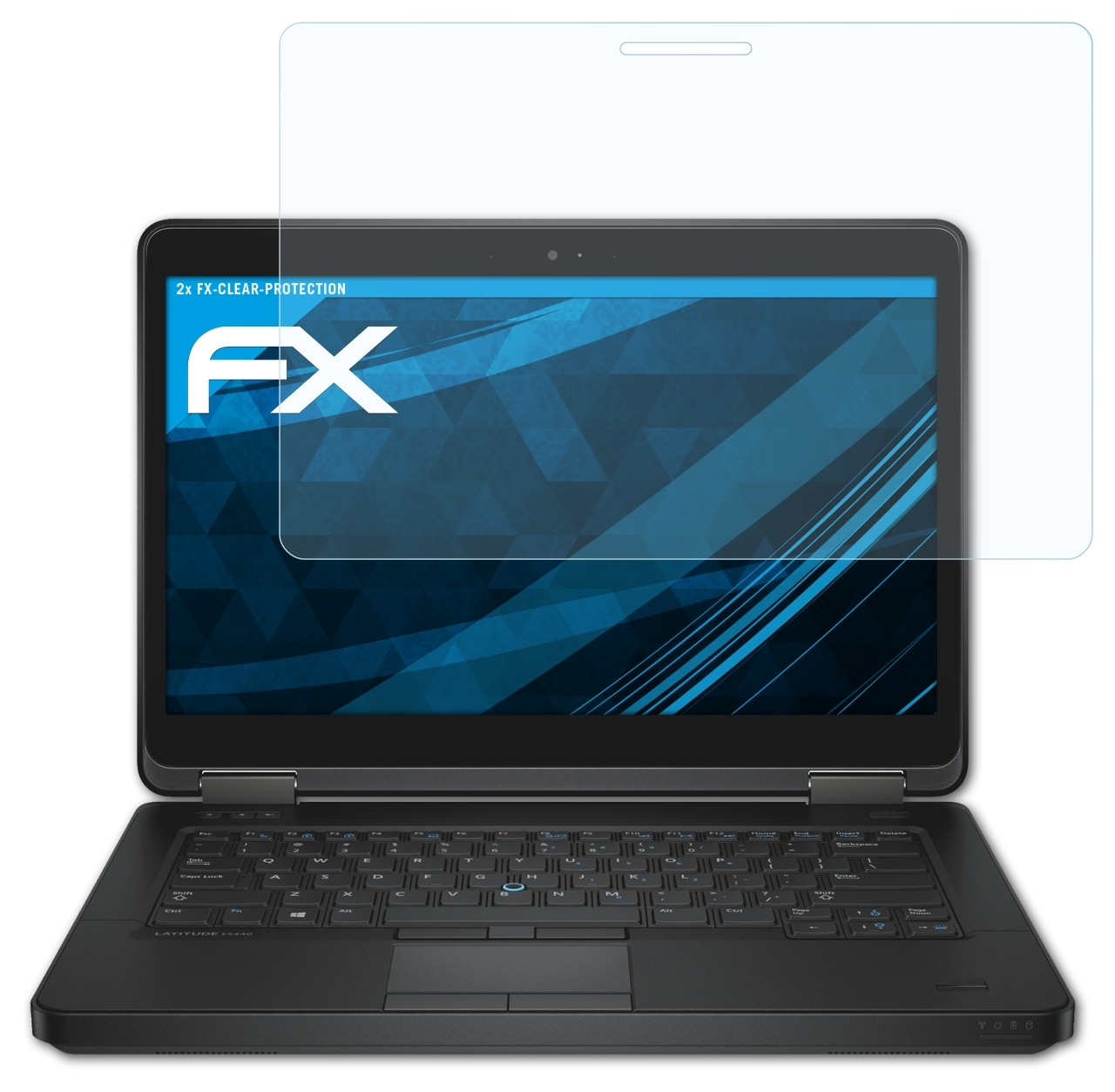 2x Latitude FX-Clear 14 Dell ATFOLIX Displayschutz(für 5000)
