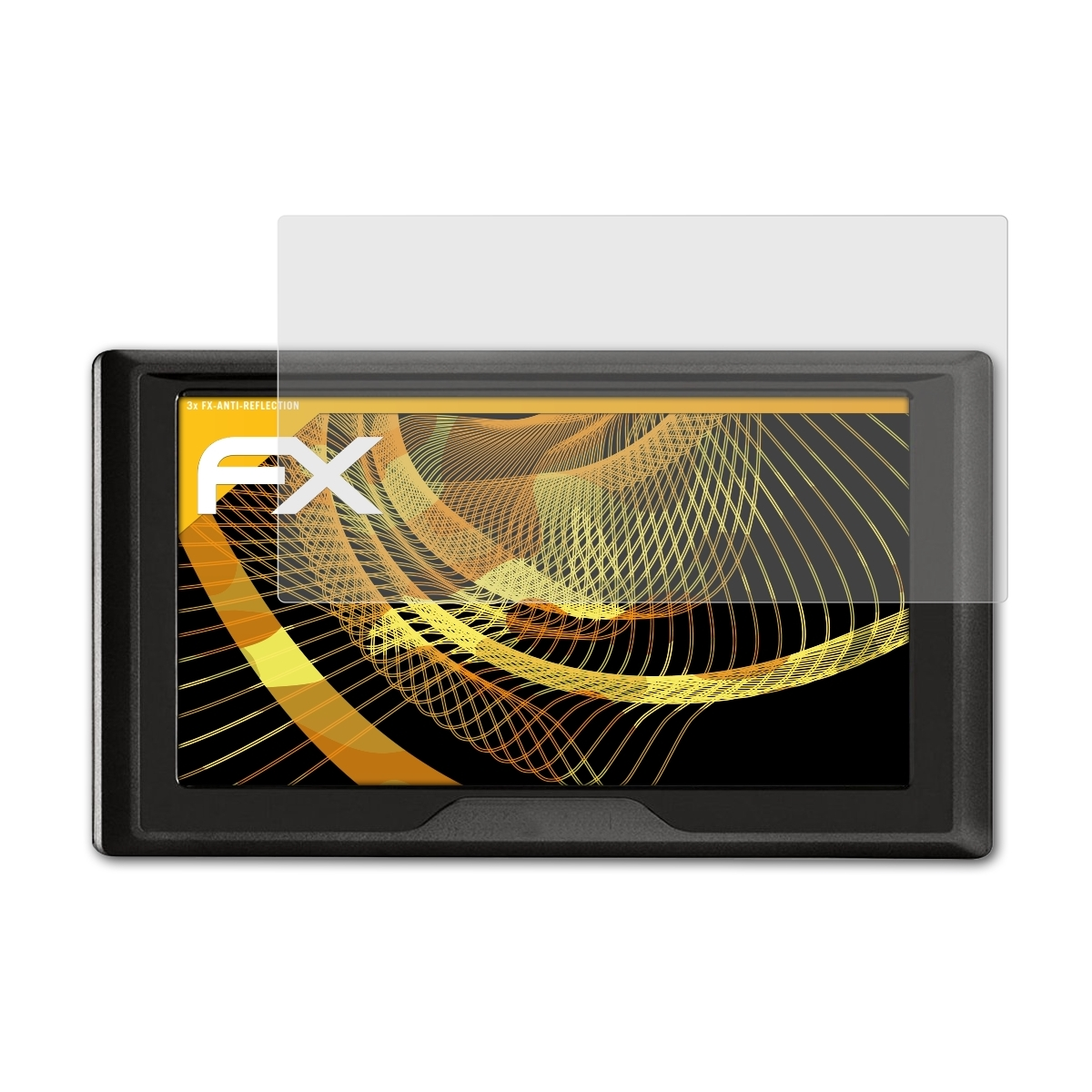 40LM) FX-Antireflex Drive Displayschutz(für 3x Garmin ATFOLIX