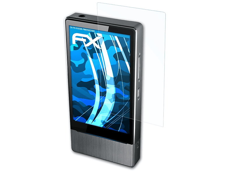 FiiO X7) ATFOLIX FX-Clear Displayschutz(für 3x