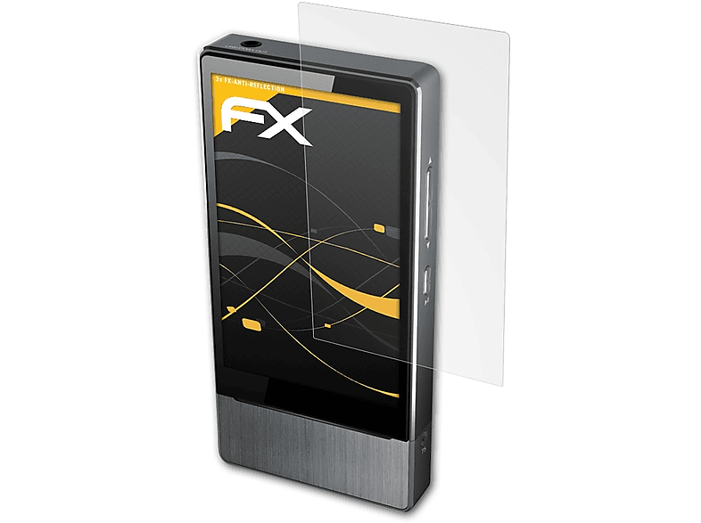 ATFOLIX 3x FX-Antireflex Displayschutz(für FiiO X7)