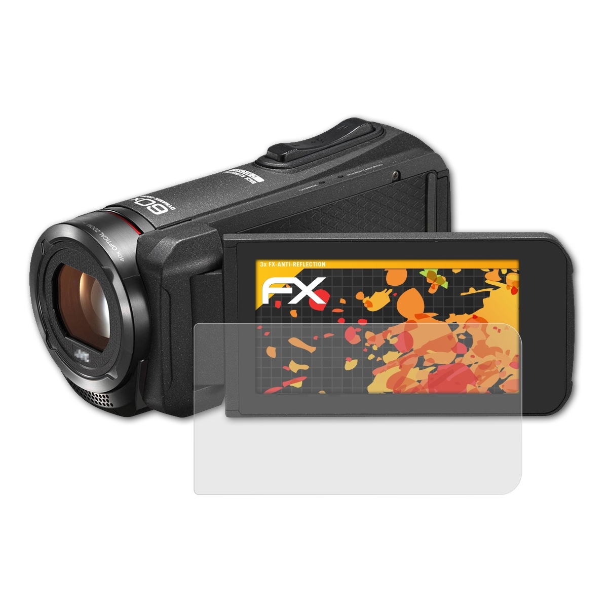 ATFOLIX 3x GZ-RX615BEU) FX-Antireflex Displayschutz(für JVC